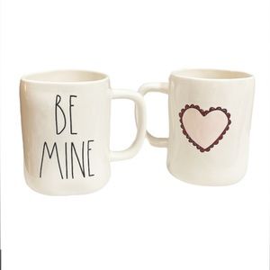Double sided Rae Dunn mug NWT